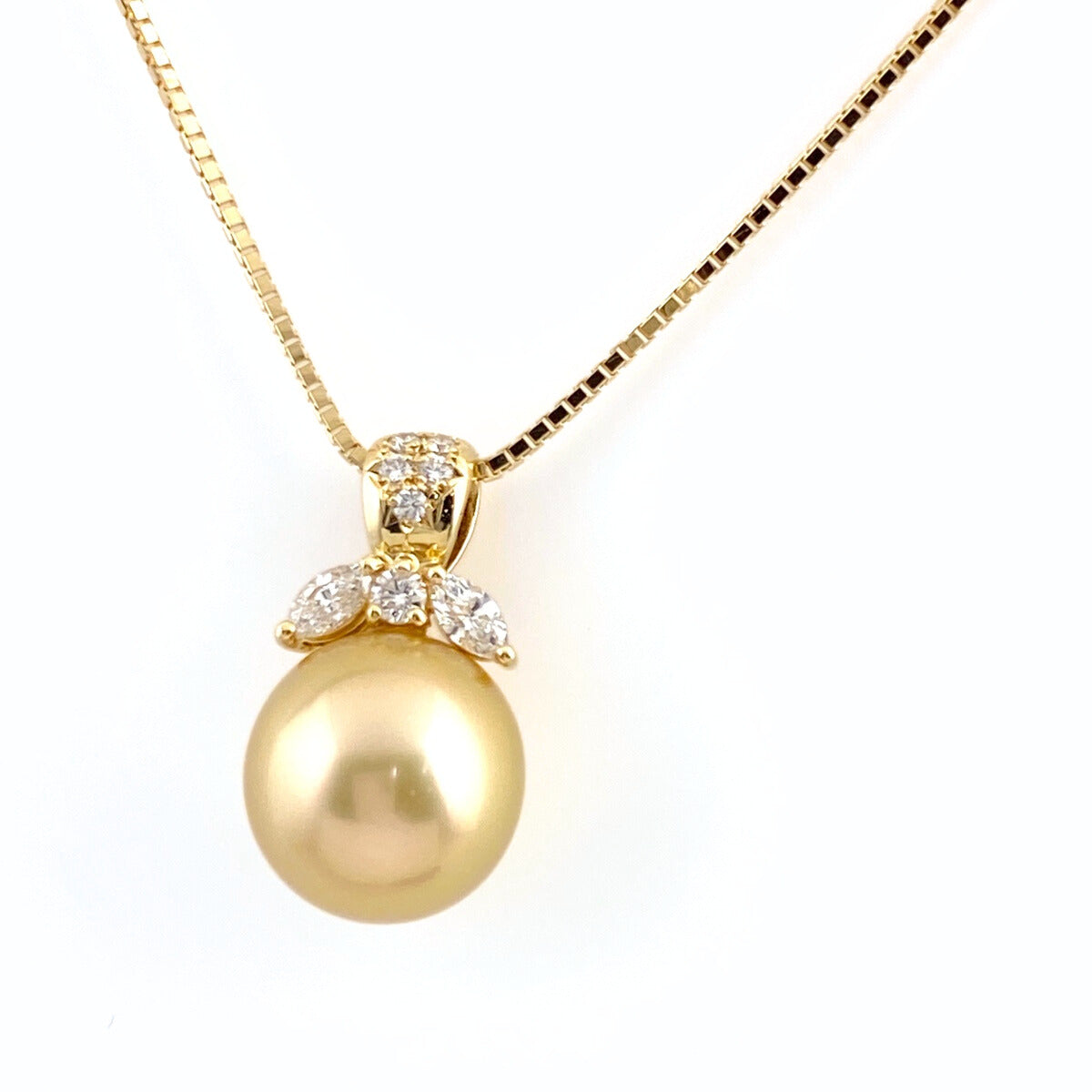 【絶品】 バイセル公式】タサキ パール デザインネックレス YG イエロー アクセサリー