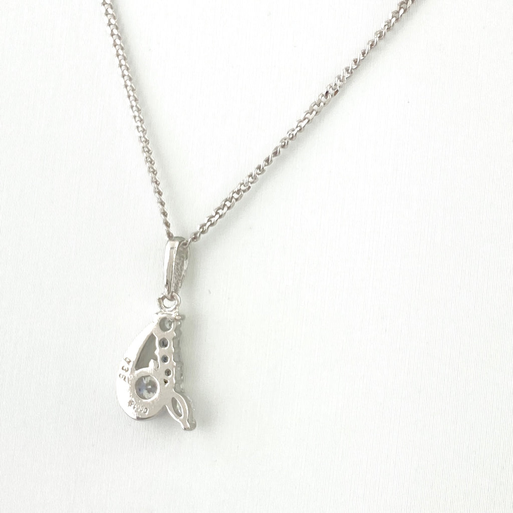メレダイヤ デザインネックレス プラチナ ペンダント ネックレス Pt900 Pt850 ダイヤモンド レディース 【中古】nbjwl