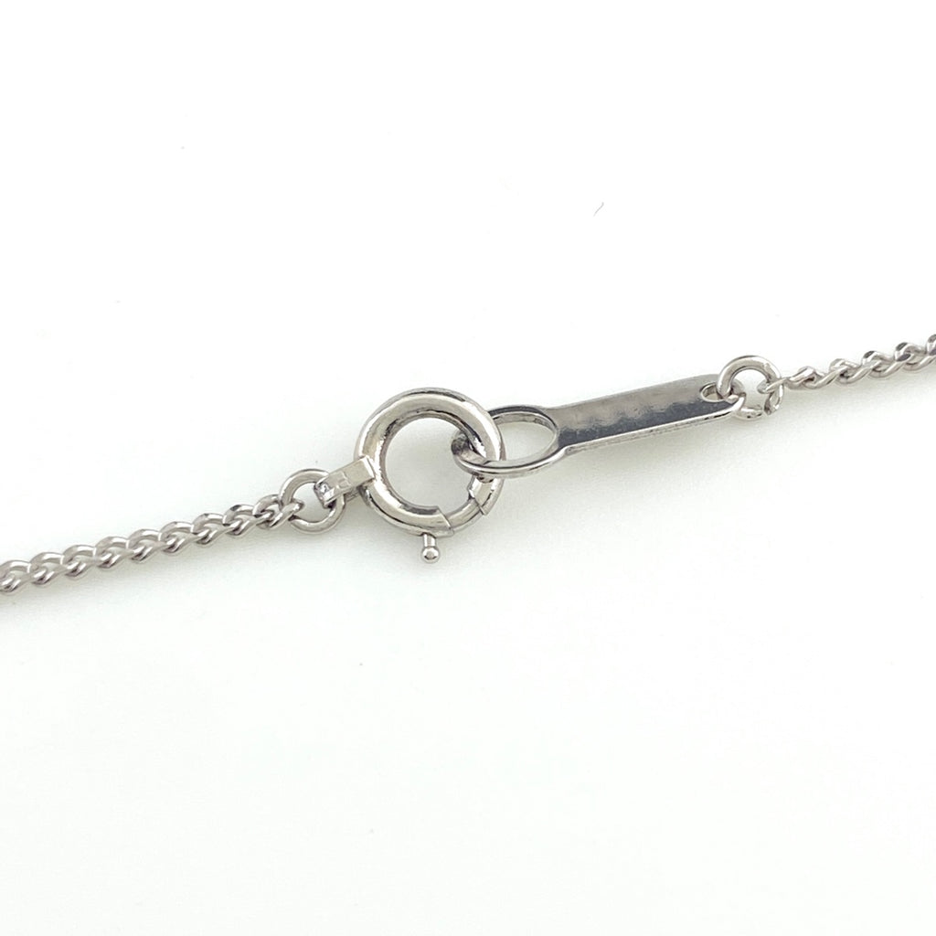 メレダイヤ デザインネックレス プラチナ ペンダント ネックレス Pt900 Pt850 ダイヤモンド レディース 【中古】nbjwl