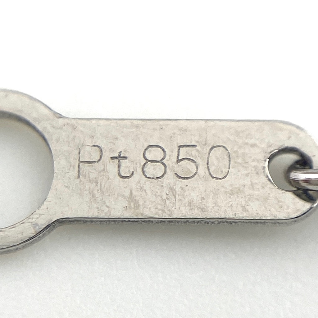メレダイヤ デザインネックレス プラチナ ペンダント ネックレス Pt900 Pt850 ダイヤモンド レディース 【中古】nbjwl