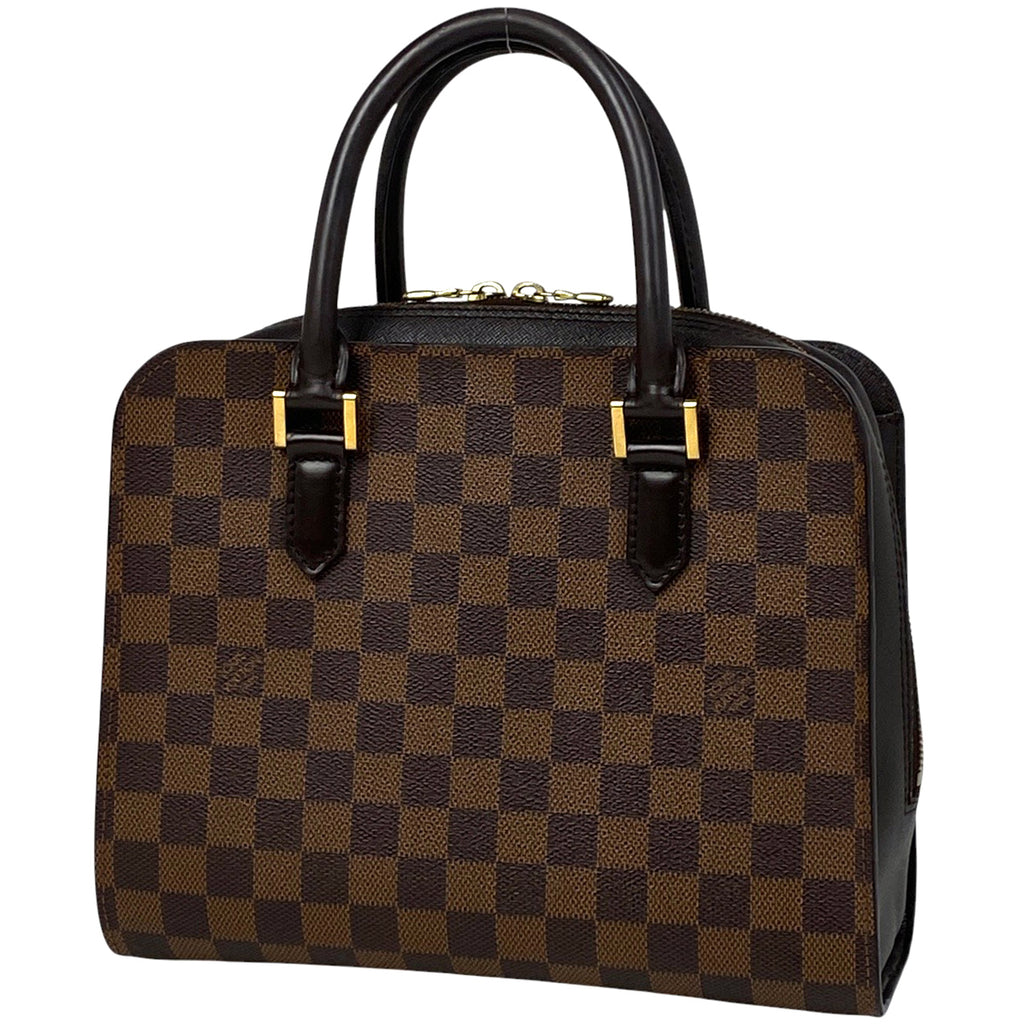 ルイ・ヴィトン トリアナ 手提げ ハンドバッグ ダミエ ブラウン N51155 レディース 【中古】 brbag