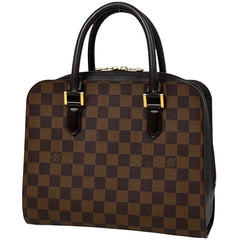 ルイ・ヴィトン トリアナ 手提げ ハンドバッグ ダミエ ブラウン N51155 レディース 【中古】 brbag