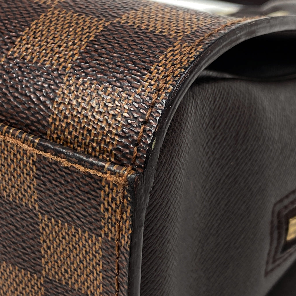 ルイ・ヴィトン トリアナ 手提げ ハンドバッグ ダミエ ブラウン N51155 レディース 【中古】 brbag