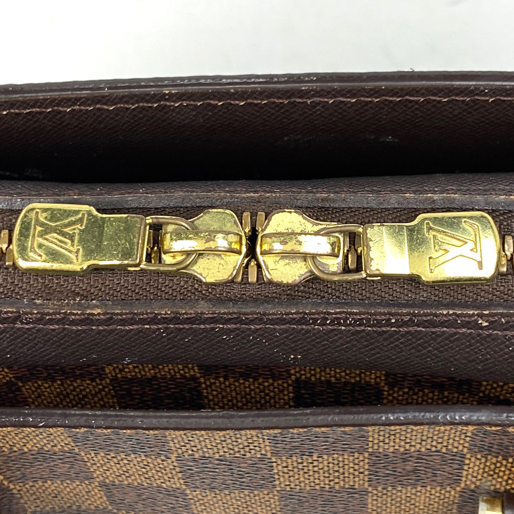 ルイ・ヴィトン トリアナ 手提げ ハンドバッグ ダミエ ブラウン N51155 レディース 【中古】 brbag