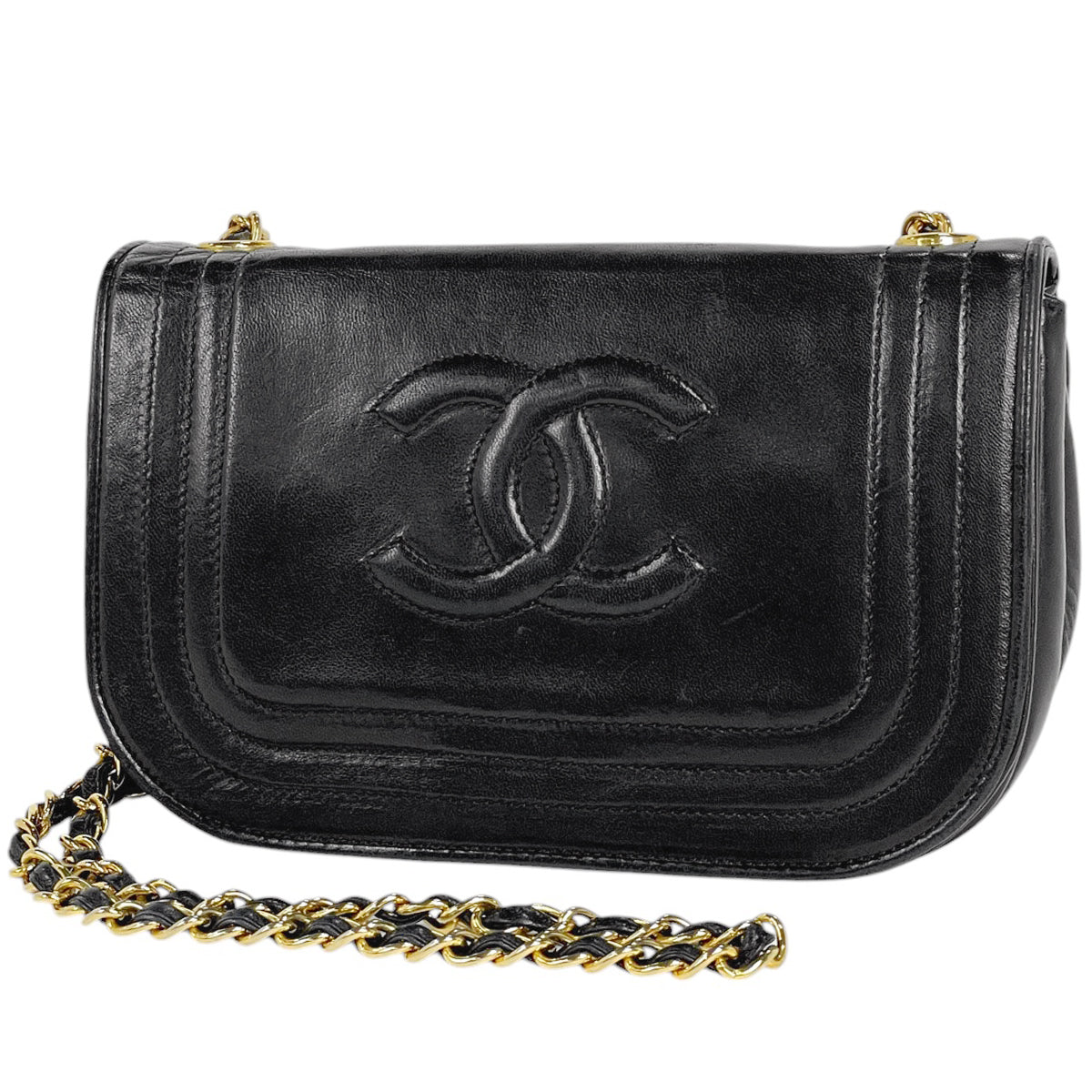 シャネル レザー パイソン ココマーク ショルダーバッグ CHANEL シャネル ココマーク ブランドオフ エキゾチックレザー