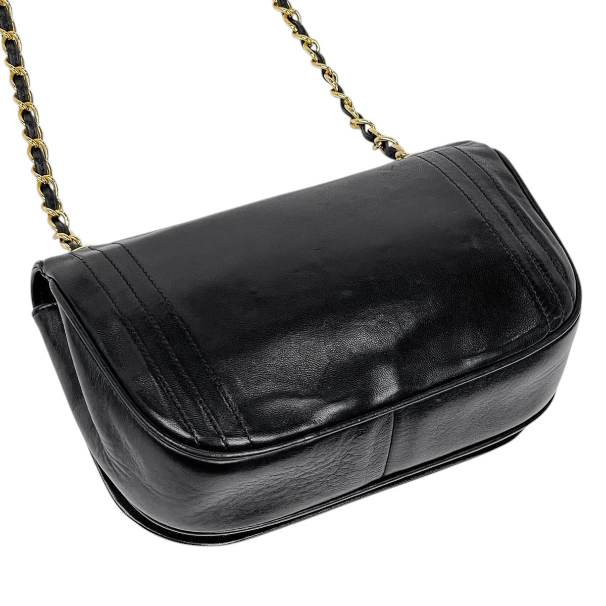 良品 CHANEL シャネル ココマーク マトラッセ プッシュロック