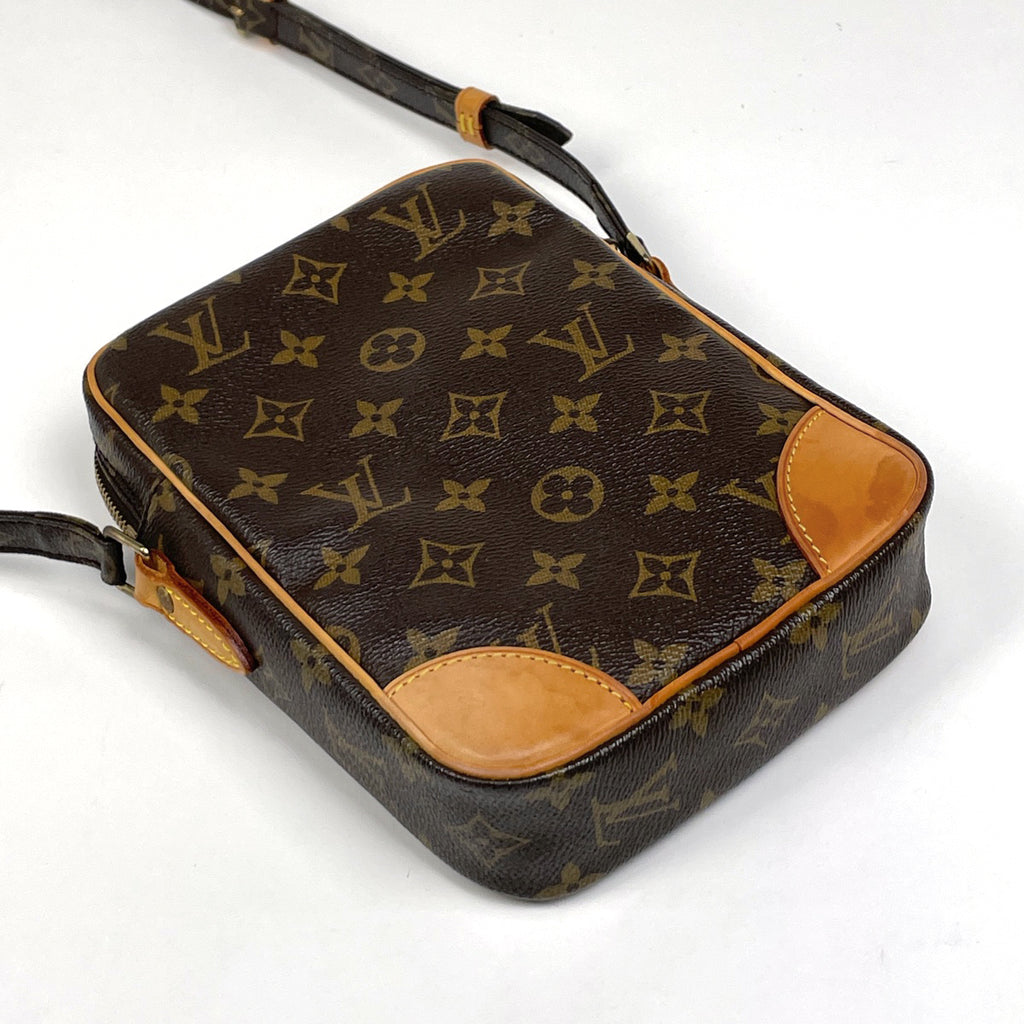 ルイ・ヴィトン ダヌーブ 斜め掛け ショルダーバッグ モノグラム ブラウン M45266 レディース 【中古】brbag