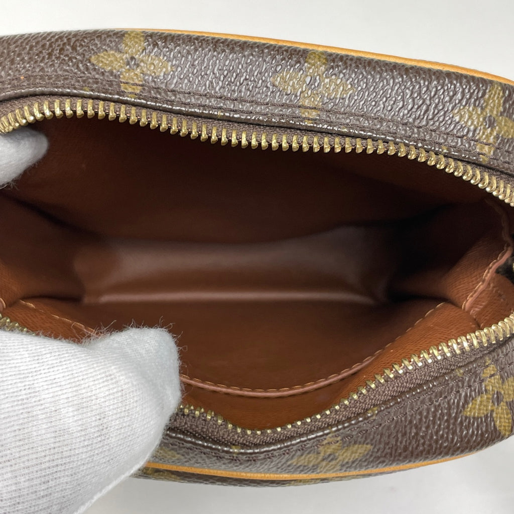 ルイ・ヴィトン ダヌーブ 斜め掛け ショルダーバッグ モノグラム ブラウン M45266 レディース 【中古】brbag