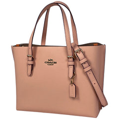 コーチ ロゴ ハンドバッグ 2WAY ショルダーバッグ ハンドバッグ レザー サーモンピンク C4084 レディース 【中古】brbag