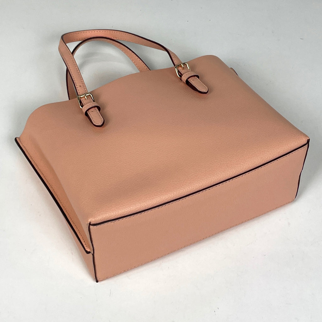 コーチ ロゴ ハンドバッグ 2WAY ショルダーバッグ ハンドバッグ レザー サーモンピンク C4084 レディース 【中古】brbag