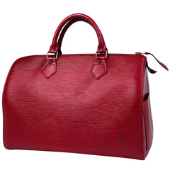 ルイ・ヴィトン スピーディ 30 ボストンバッグ ショッピング 通勤 ハンドバッグ エピ カスティリアンレッド M43007 レディース 【中古】brbag