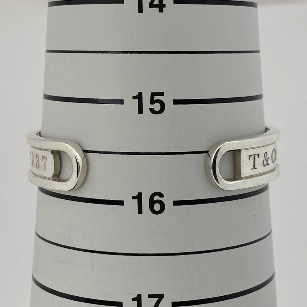 ティファニー 1837 バングル ナロー オープン 腕輪 バングル シルバー925 シルバー レディース 【中古】bracc