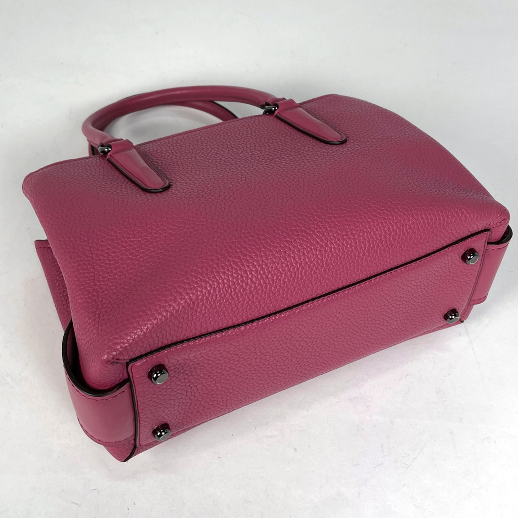 コーチ ブルックリン キャリーオール トートバッグ ロゴ ハンドバッグ レザー ピンク 56839 レディース 【中古】brbag
