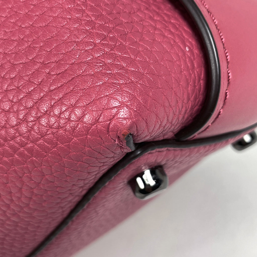 コーチ ブルックリン キャリーオール トートバッグ ロゴ ハンドバッグ レザー ピンク 56839 レディース 【中古】brbag