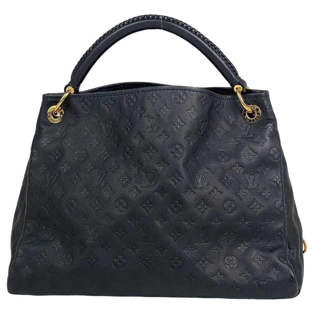 ルイ・ヴィトン アーツィー MM ワンショルダー ハンドバッグ ショルダーバッグ モノグラムアンプラント アンフィニ(ネイビー) M93448 レディース 【中古】brbag