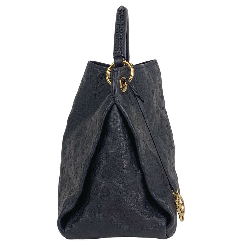 ルイ・ヴィトン アーツィー MM ワンショルダー ハンドバッグ ショルダーバッグ モノグラムアンプラント アンフィニ(ネイビー) M93448 レディース 【中古】brbag