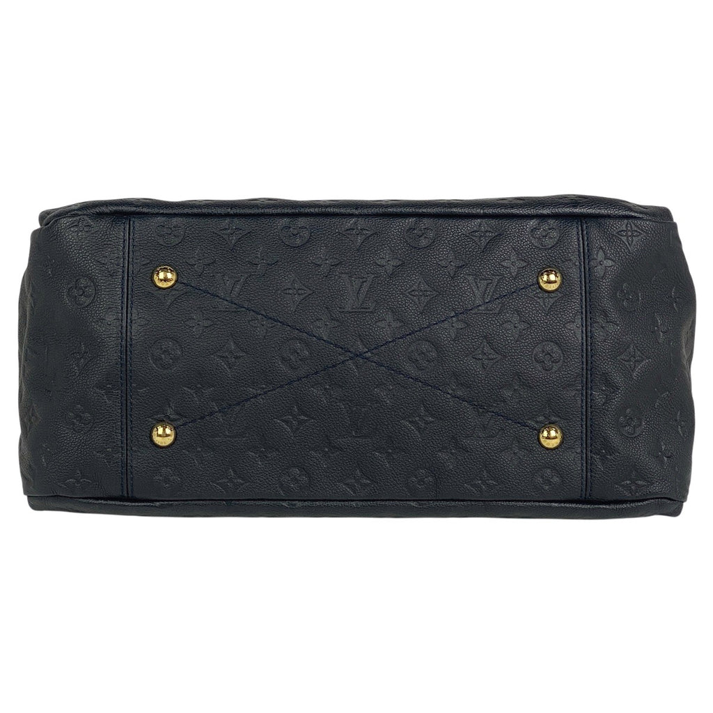 ルイ・ヴィトン アーツィー MM ワンショルダー ハンドバッグ ショルダーバッグ モノグラムアンプラント アンフィニ(ネイビー) M93448 レディース 【中古】brbag