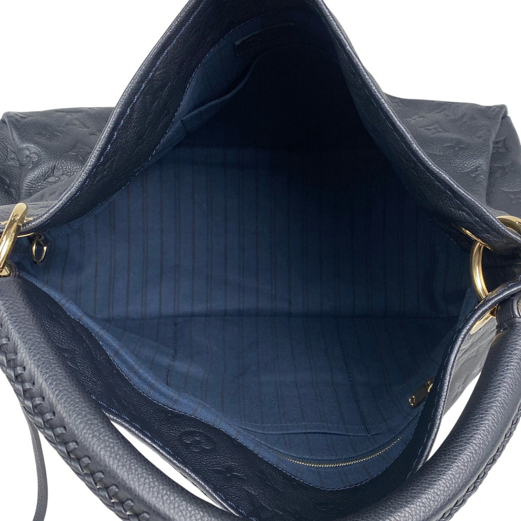 ルイ・ヴィトン アーツィー MM ワンショルダー ハンドバッグ ショルダーバッグ モノグラムアンプラント アンフィニ(ネイビー) M93448 レディース 【中古】brbag