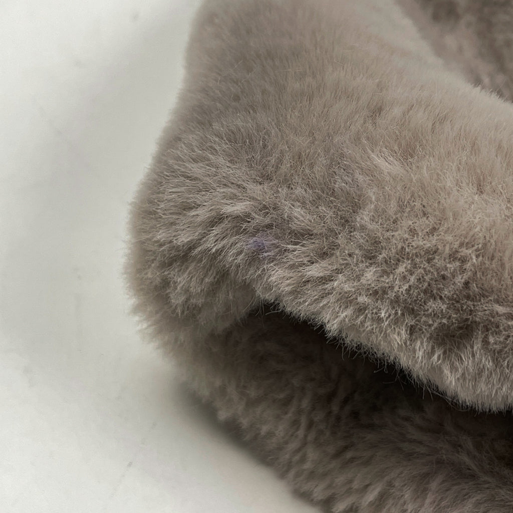 タトラス ロゴ ボア ブルゾン VIA PRIVATA GASPARE BUGATTI 3 アウター ブルゾン ポリエステル グレージュ レディース 【中古】brapp