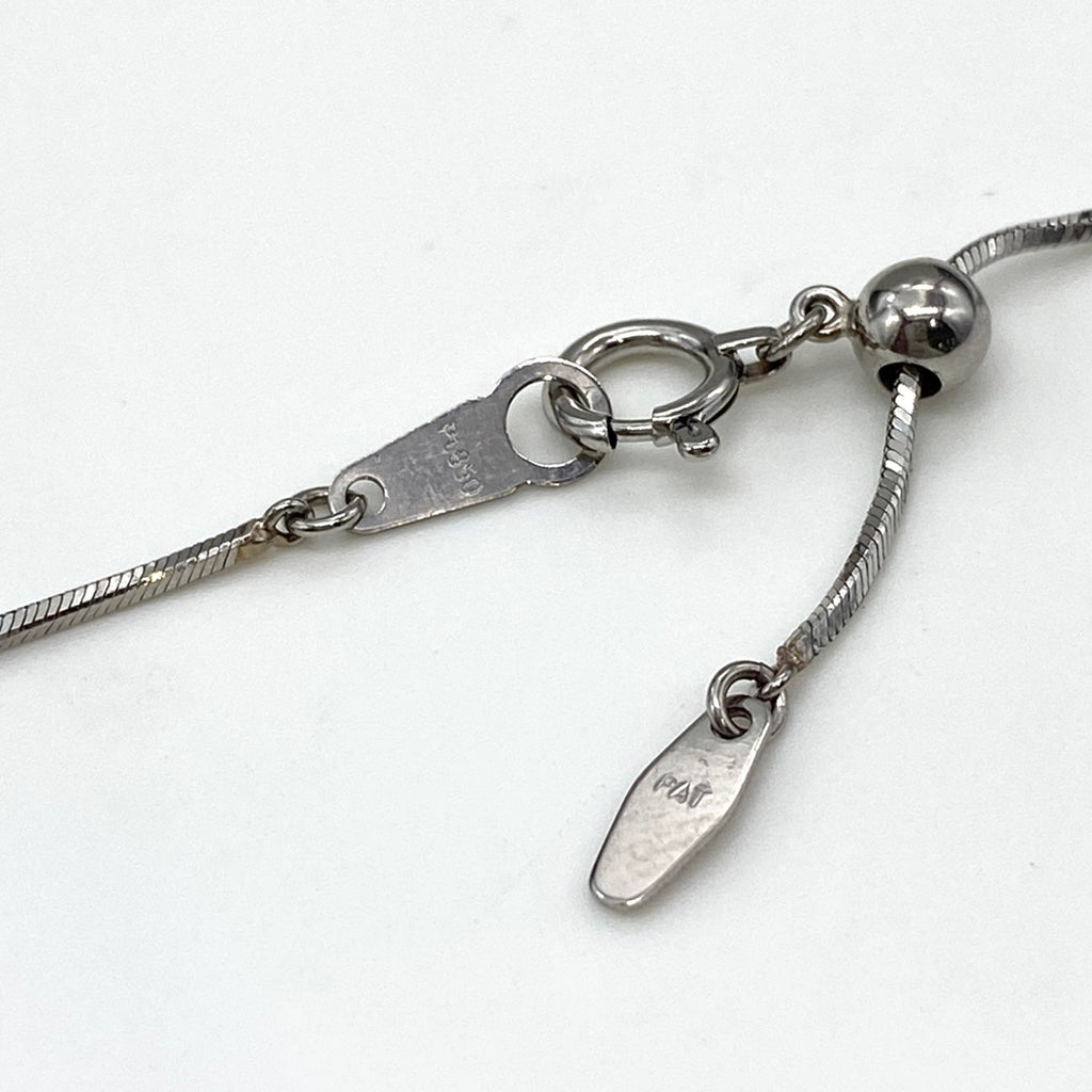 ダイヤモンド デザインネックレス プラチナ ペンダント ネックレス Pt900 Pt850 ダイヤモンド レディース 【中古】nbjwl
