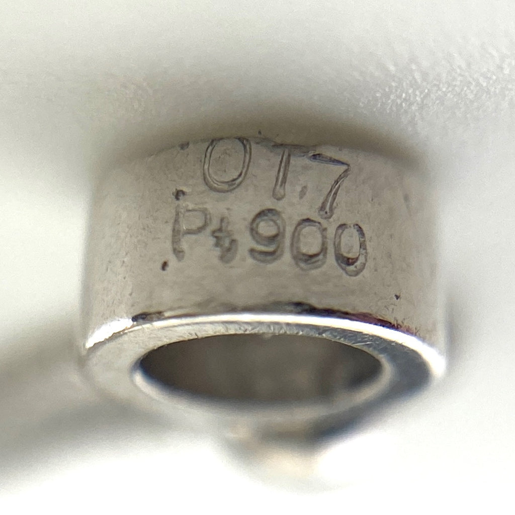 メレダイヤ デザインネックレス プラチナ ペンダント ネックレス Pt900 Pt850 ダイヤモンド レディース 【中古】nbjwl