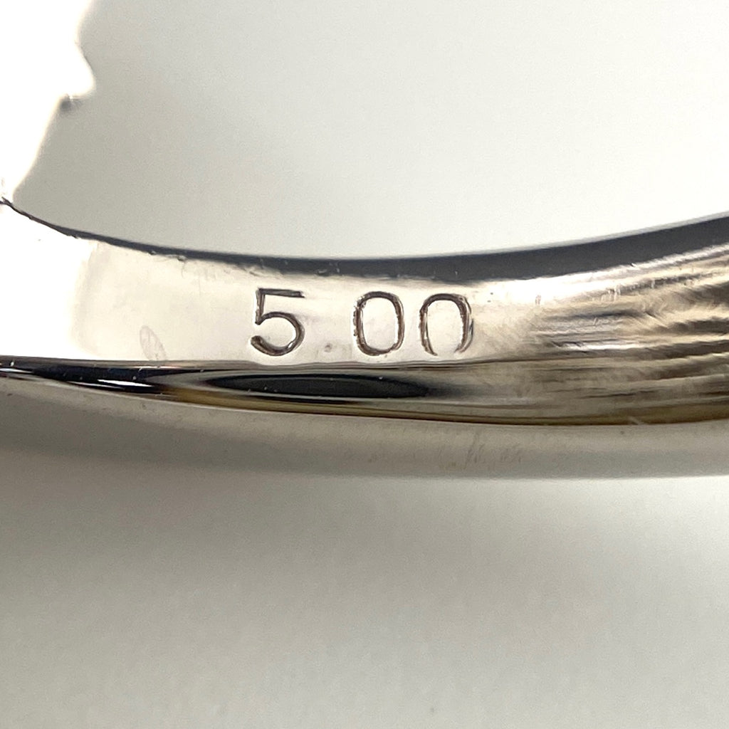 メレダイヤ デザインリング プラチナ 指輪 リング 12号 Pt900 ダイヤモンド レディース 【中古】nbjwl