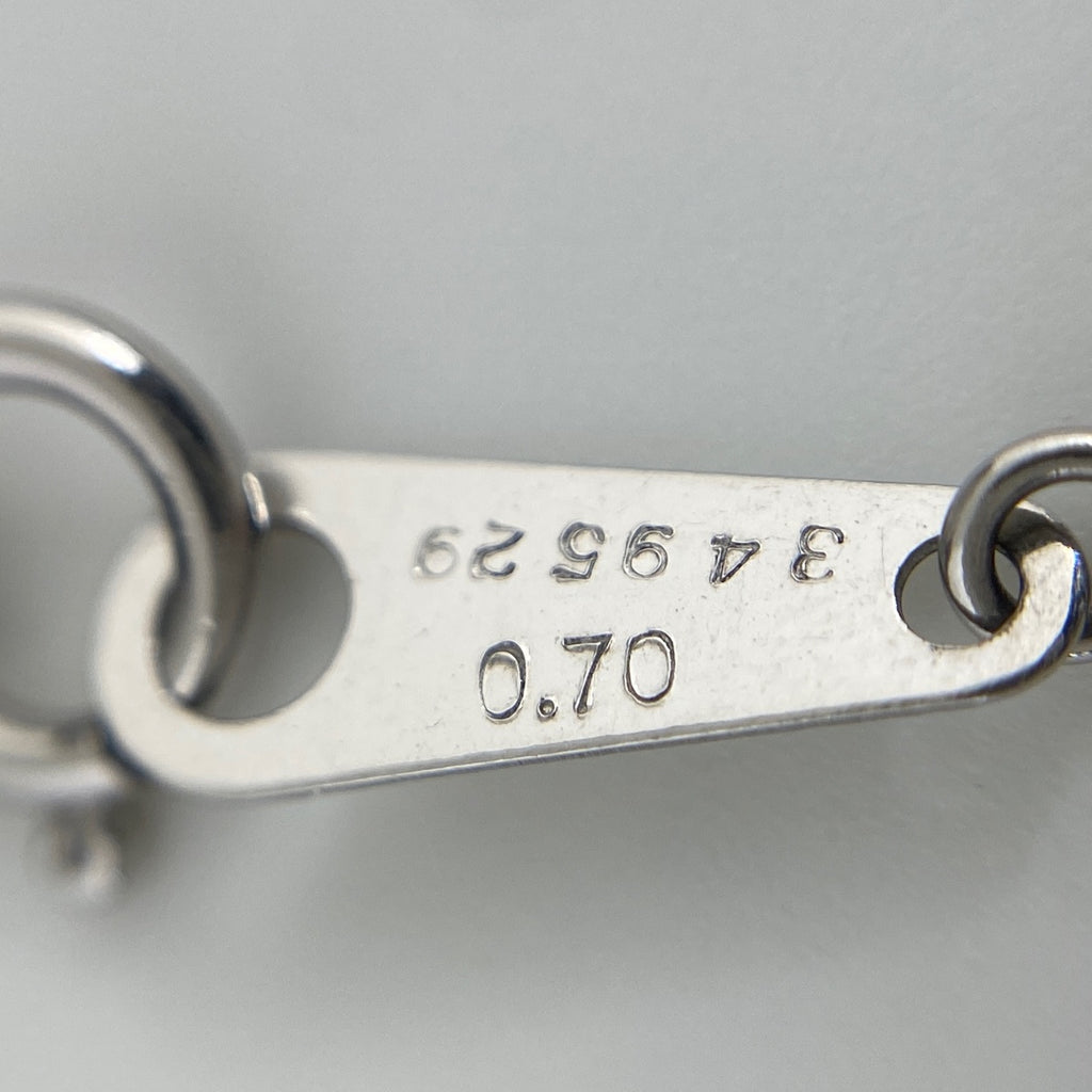 ダイヤモンド デザインネックレス プラチナ ペンダント ネックレス Pt850 ダイヤモンド レディース 【中古】nbjwl