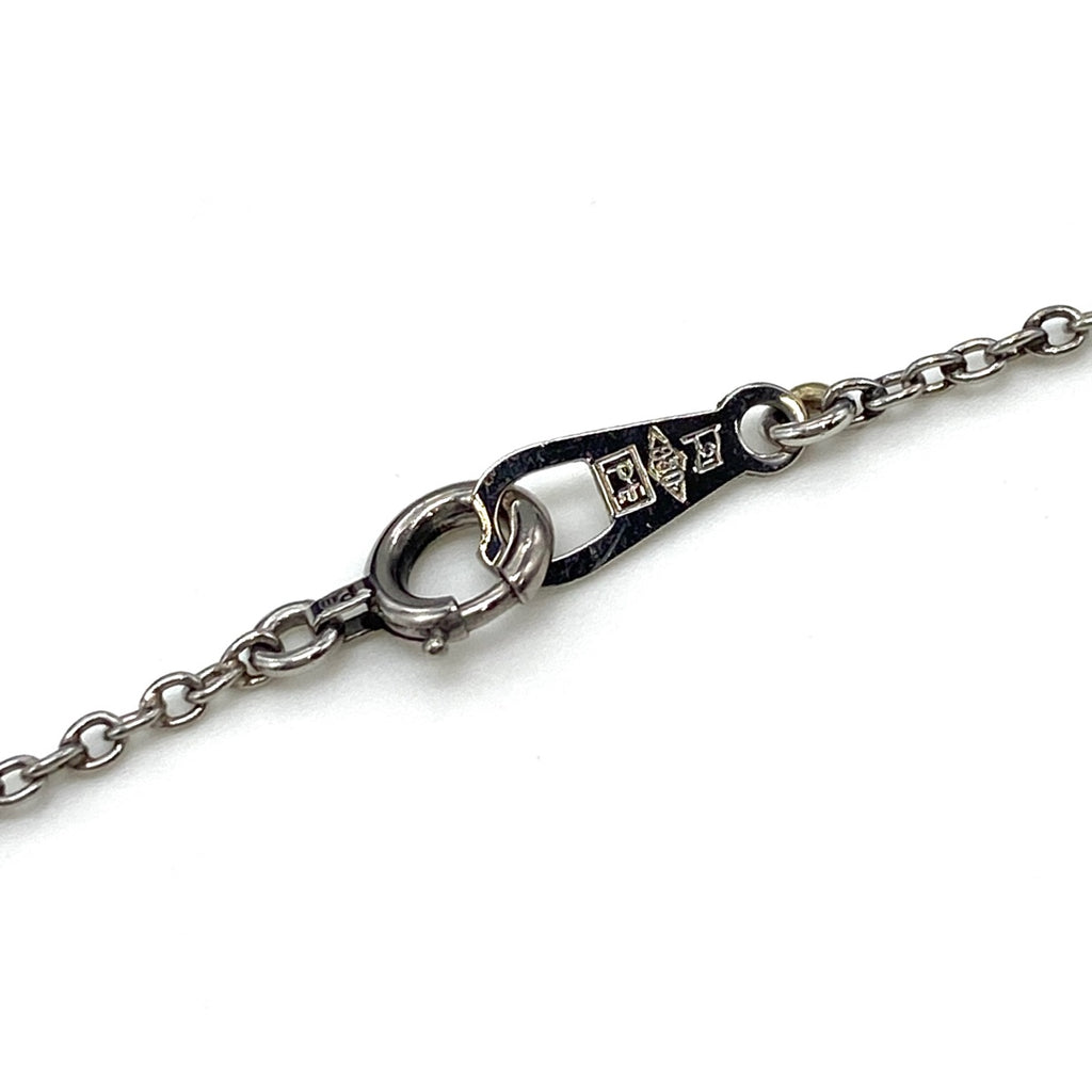 ダイヤモンド デザインネックレス プラチナ ペンダント ネックレス Pt900 Pt850 ダイヤモンド レディース 【中古】nbjwl