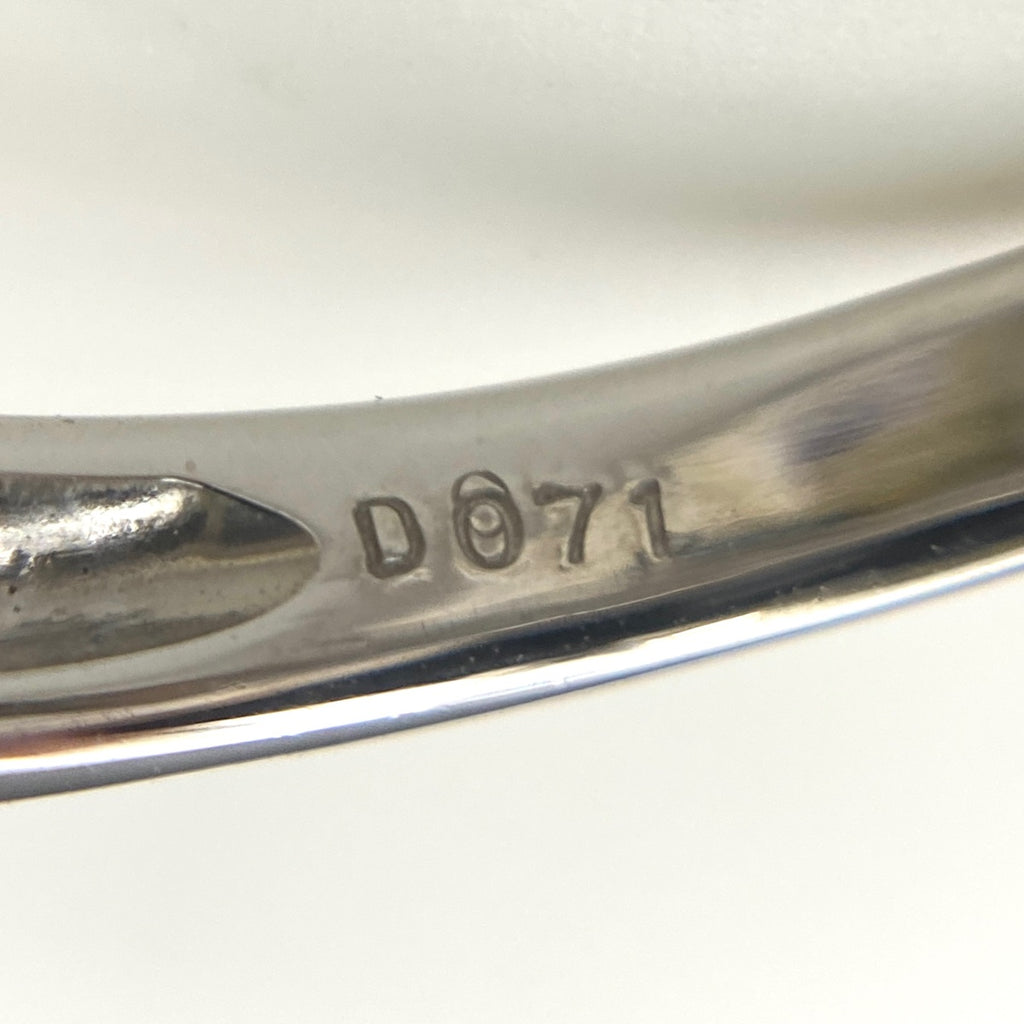 オパール デザインリング プラチナ メレダイヤ 指輪 リング 12号 Pt900 オパール ダイヤモンド レディース 【中古】nbjwl