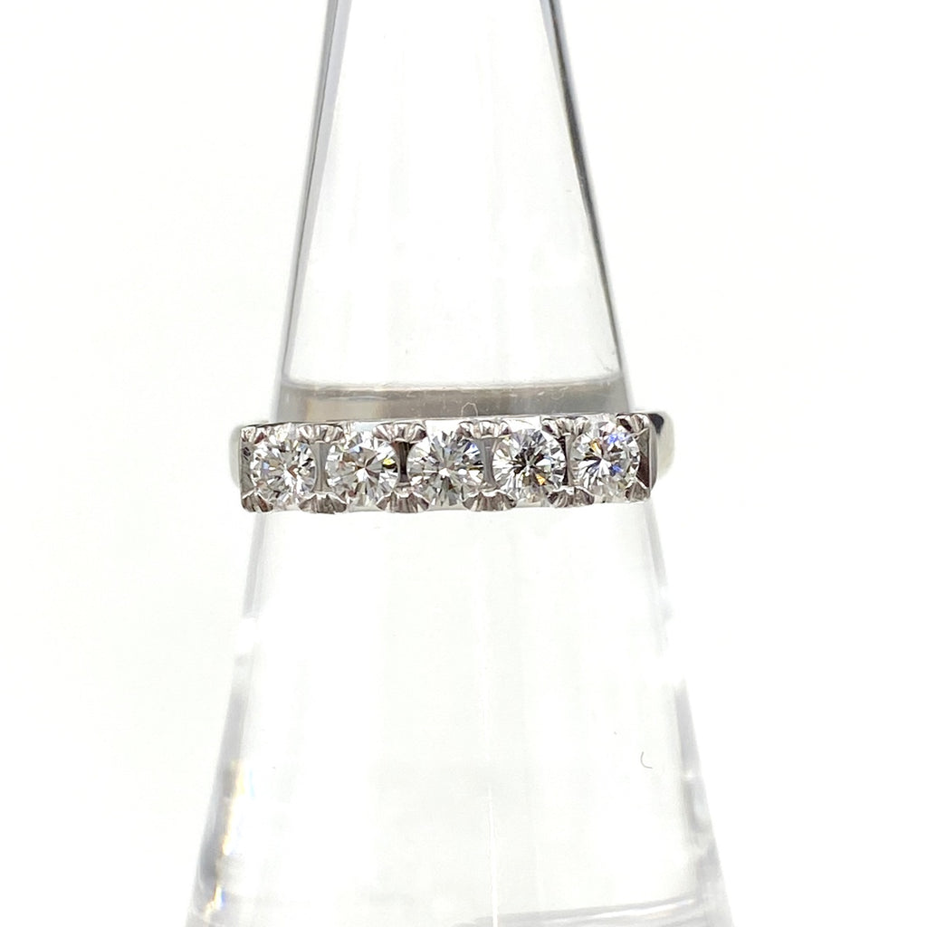 PT900 ダイヤモンド リング 12号 0.44CT レディース 中古 nbjwl