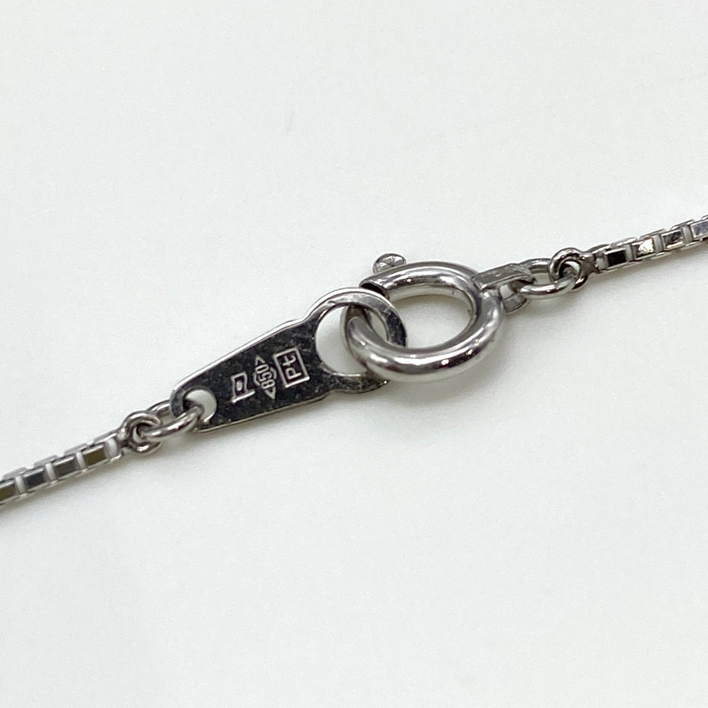 メレダイヤ デザインネックレス プラチナ ペンダント ネックレス Pt900 Pt850 ダイヤモンド レディース 【中古】nbjwl