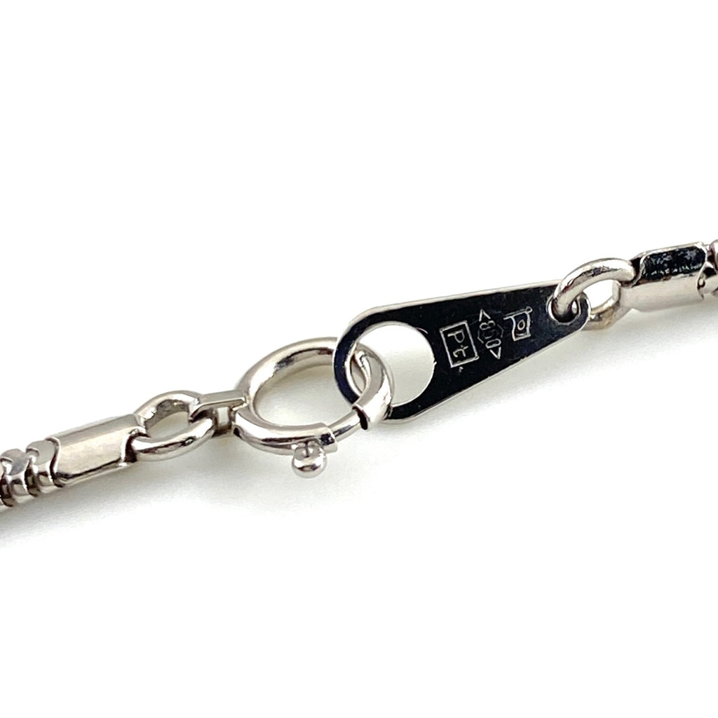 メレダイヤ デザインネックレス プラチナ ペンダント ネックレス Pt900 Pt850 ダイヤモンド レディース 【中古】nbjwl