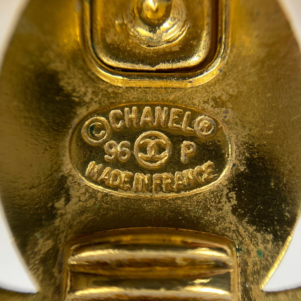 【限定値下げ】CHANEL シャネル ターンロックイヤリング ゴールド CHANEL 美品 シャネル イヤリング ターンロック ココマーク