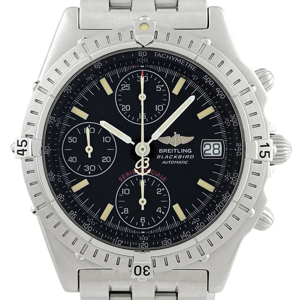 Breitling 自動巻き時計 クロノグラフ ブラックバード a13050.1 B-0772| ブライトリング クロノマット ブラックバード A13050.1
