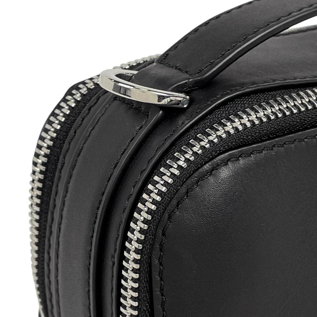 ロエベ ミニ カメラ クロスボディバッグ 2WAY ショルダーバッグ ハンドバッグ レザー ブラック レディース 【中古】 brbag