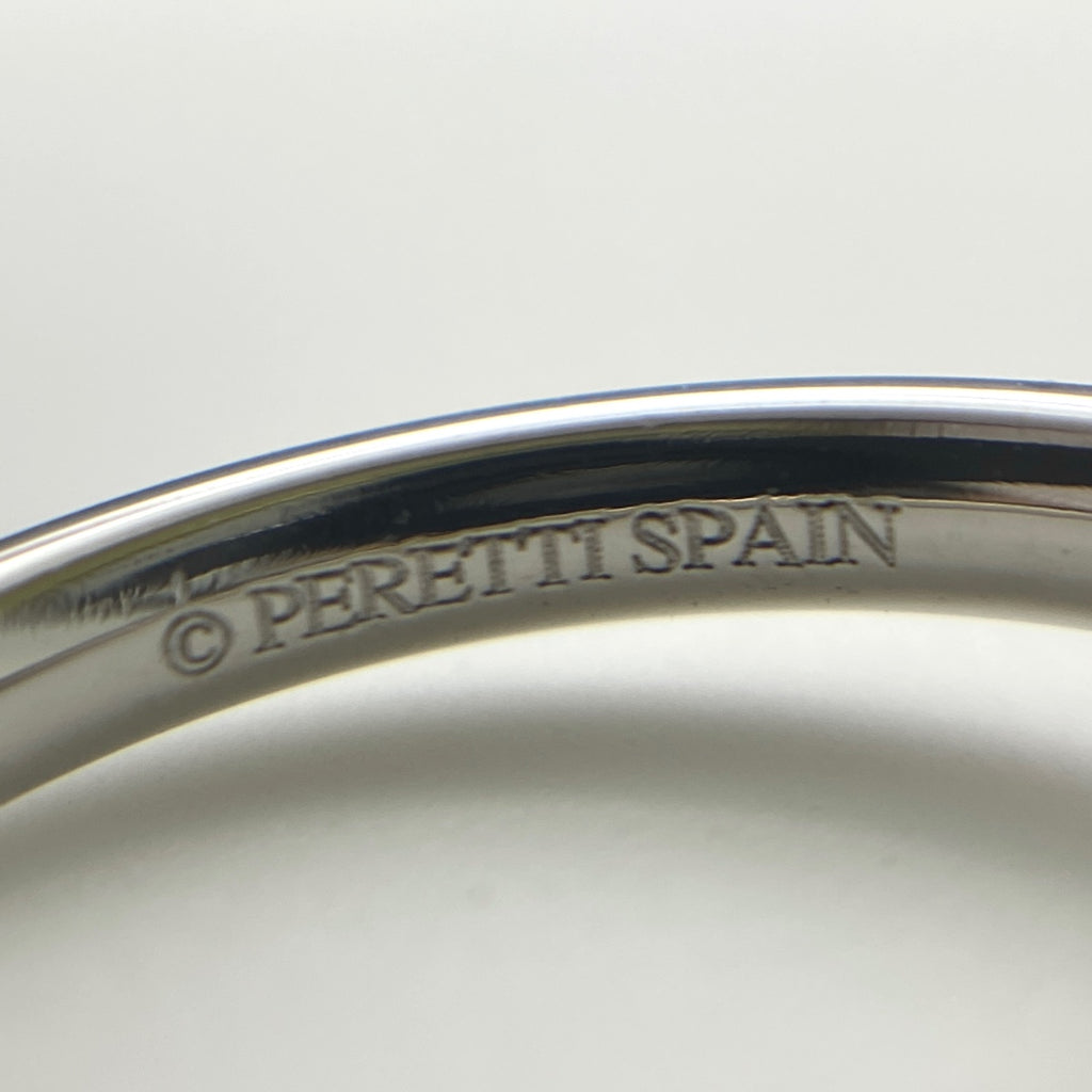 ティファニー カーブド リング プラチナ 指輪 メレダイヤ リング 8.5号 Pt950 ダイヤモンド レディース 【中古】brjwl