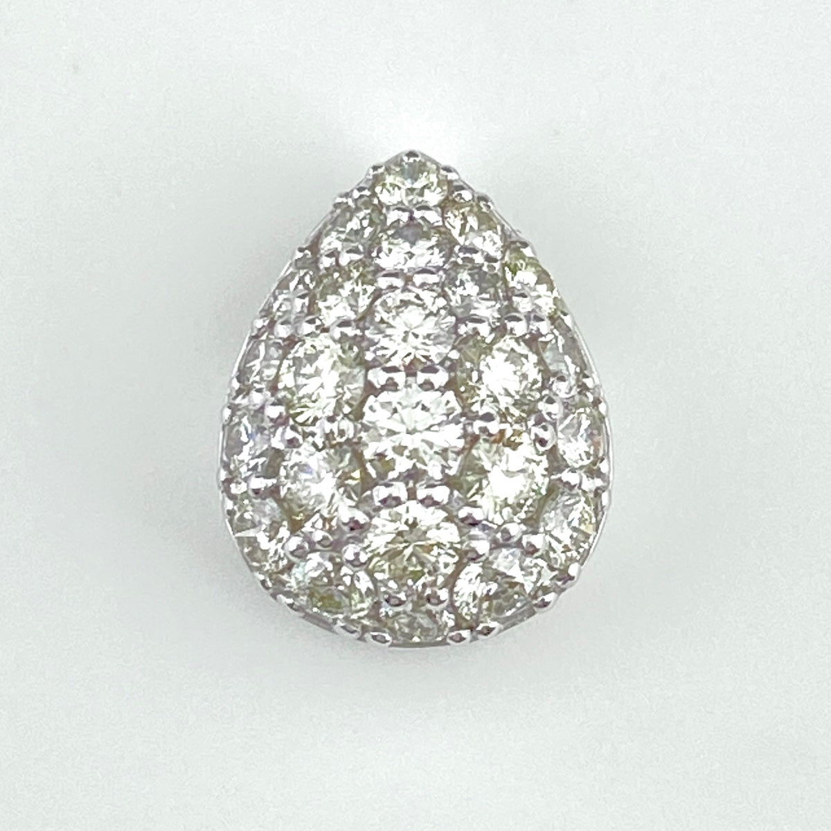 121）【天然メレダイヤ0.1ct】K18ペンダントトップ