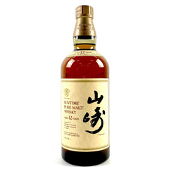 【東京都内限定お届け】 サントリー SUNTORY 山崎 12年 ピュアモルト 華 750ml 国産ウイスキー 【古酒】 liqbb