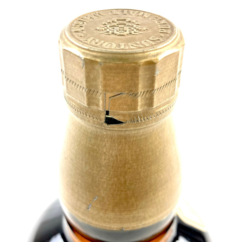 【東京都内限定お届け】 サントリー SUNTORY 山崎 12年 ピュアモルト 華 750ml 国産ウイスキー 【古酒】 liqbb