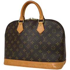 ルイ・ヴィトン アルマ 手提げ ハンドバッグ モノグラム ブラウン M51130 レディース 【中古】brbag