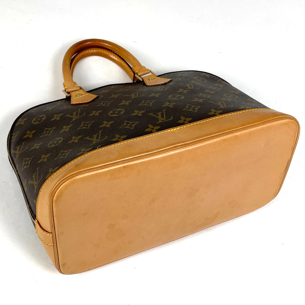 ルイ・ヴィトン アルマ 手提げ ハンドバッグ モノグラム ブラウン M51130 レディース 【中古】brbag