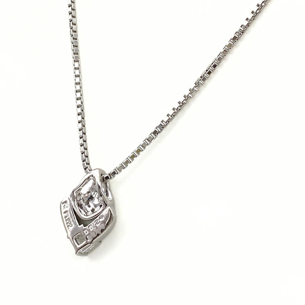 ポーラ メレダイヤ デザインネックレス プラチナ ペンダント ネックレス Pt900 ダイヤモンド レディース 【中古】brjwl