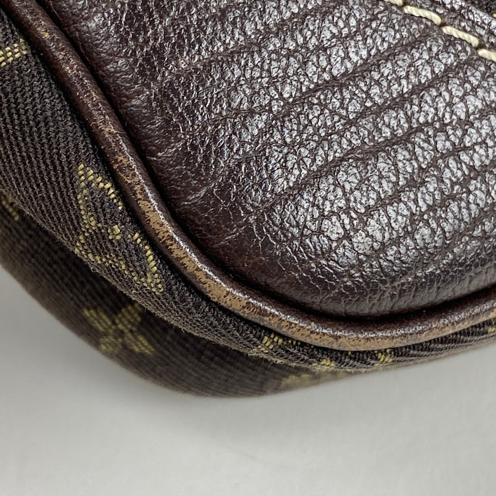 【在庫一掃】 ルイ・ヴィトン ダヌーブ ショルダーバッグ モノグラムミニラン エべヌ M95228 レディース 【中古】 brbag