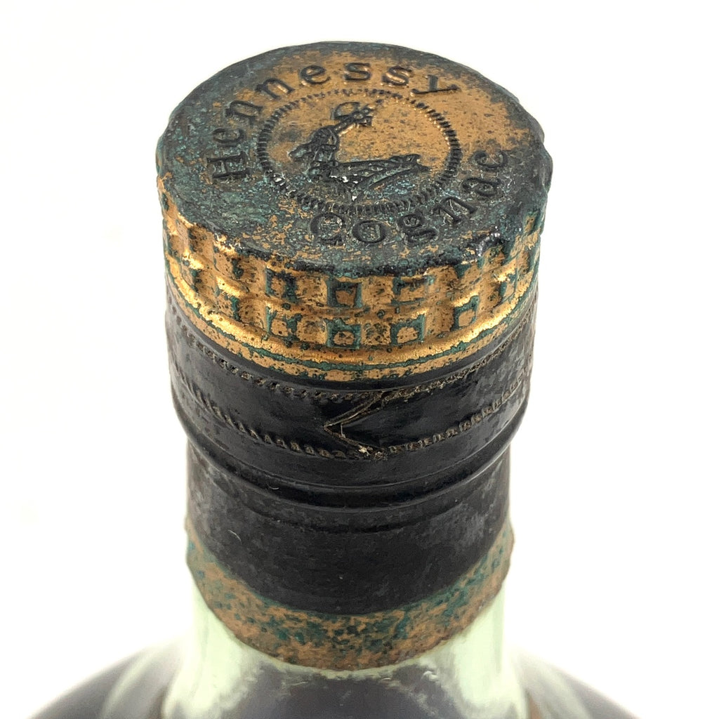 【在庫一掃】 ヘネシー Hennessy エクストラ 金キャップ グリーンボトル 700ml ブランデー コニャック 【古酒】 liqbb