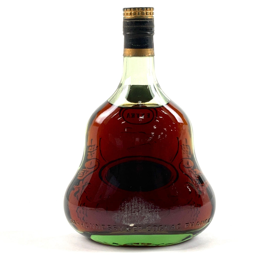 【在庫一掃】 ヘネシー Hennessy エクストラ 金キャップ グリーンボトル 700ml ブランデー コニャック 【古酒】 liqbb