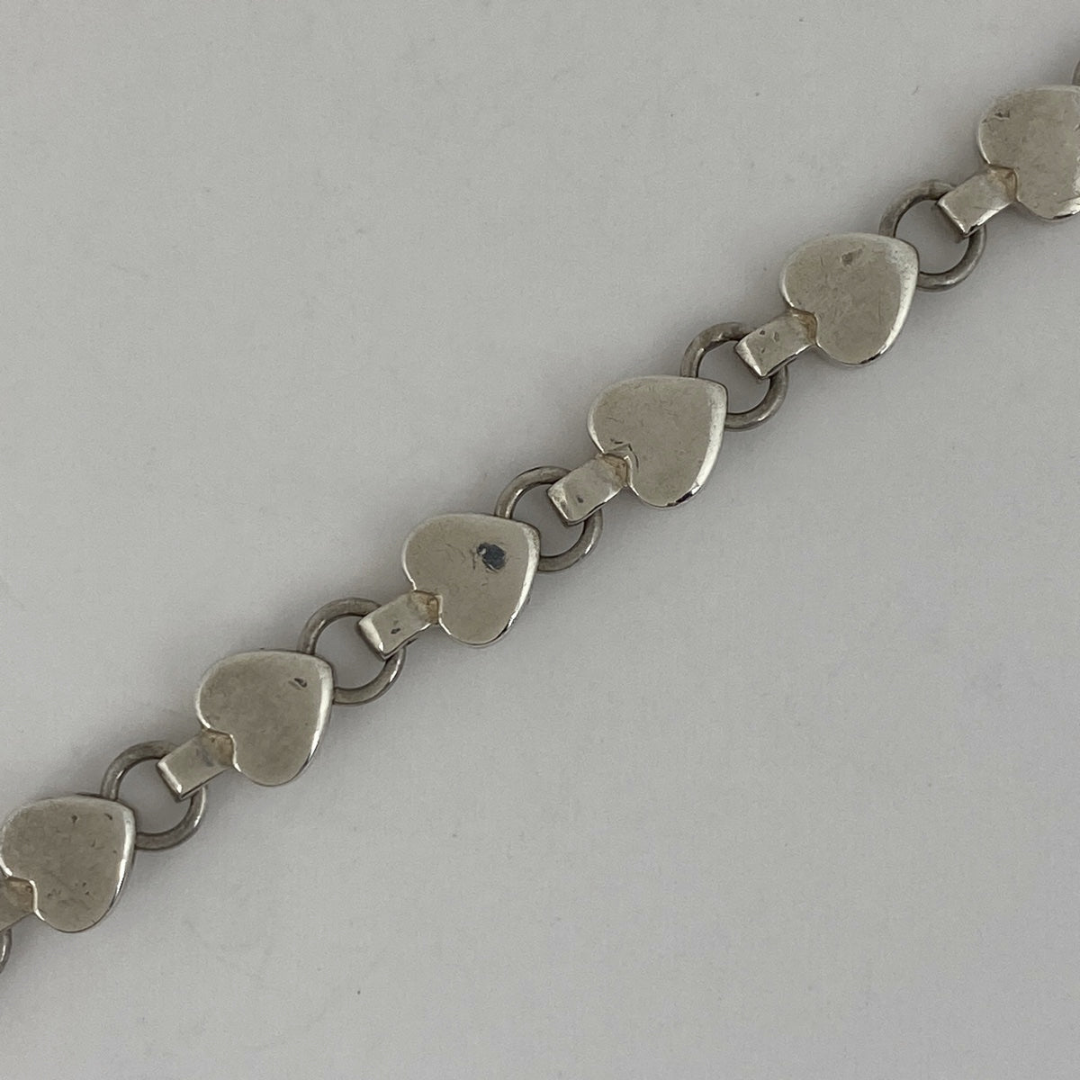 ティファニー TIFFANY ハートリンク ブレスレット コンビ チェーン　YG ティファニー ハートリンクブレスレット 18KYG・925シルバー w