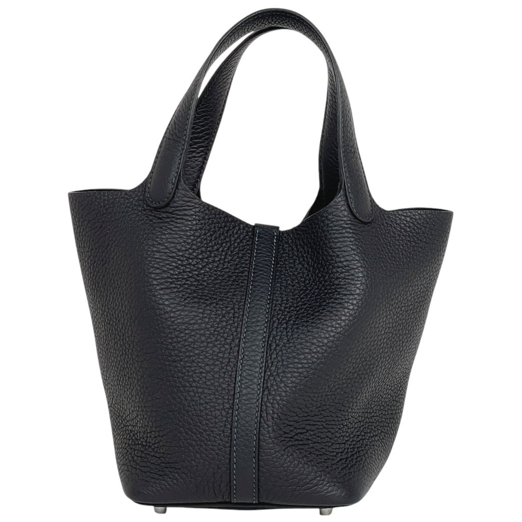エルメス ピコタンロック PM ミニバッグ ハンドバッグ トリヨンクレマンス ブラック B レディース 【中古】brbag