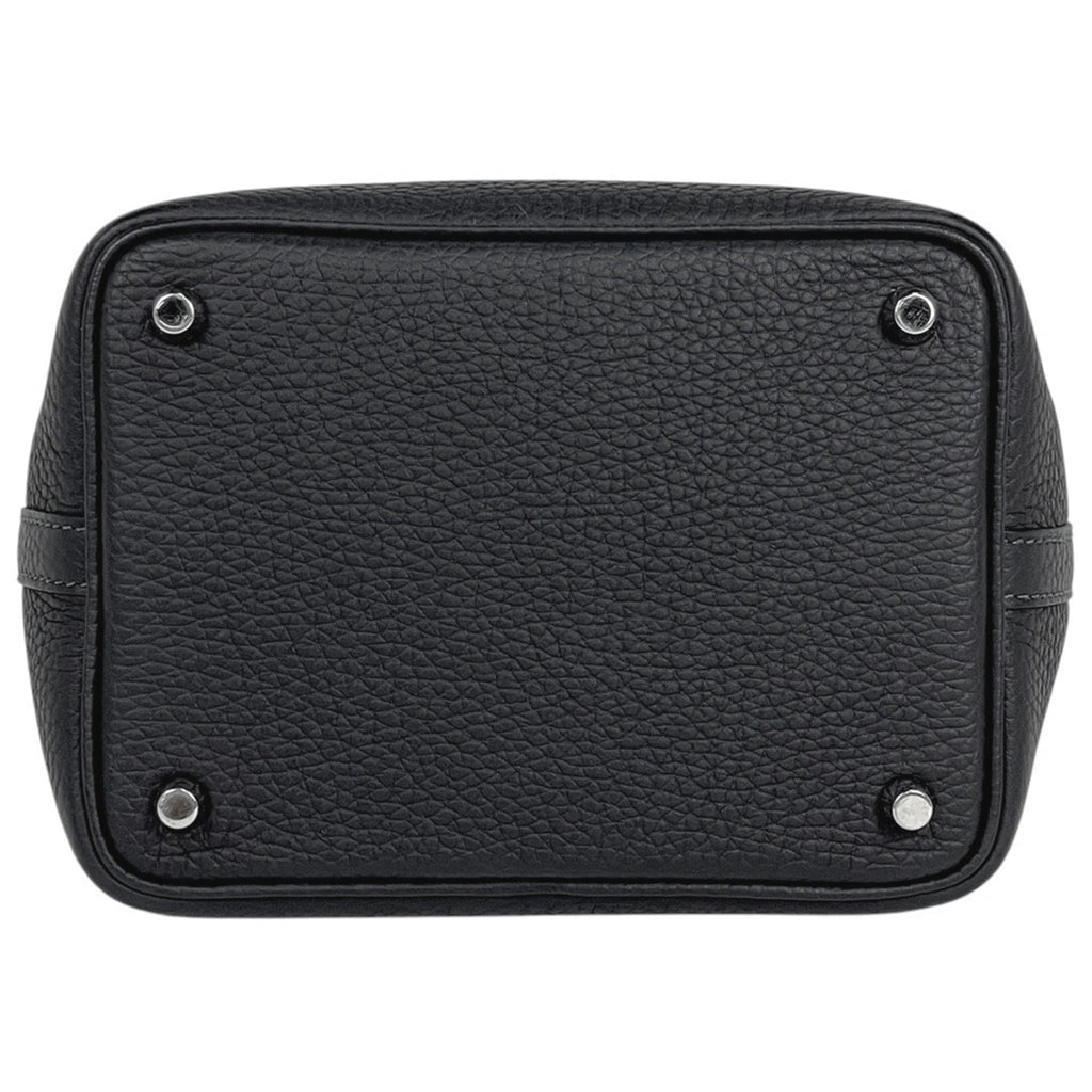 エルメス ピコタンロック PM ミニバッグ ハンドバッグ トリヨンクレマンス ブラック B レディース 【中古】brbag
