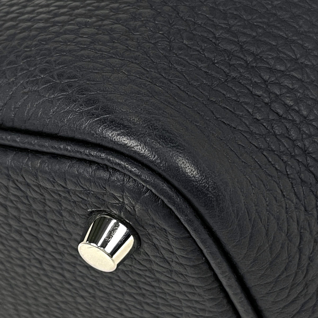エルメス ピコタンロック PM ミニバッグ ハンドバッグ トリヨンクレマンス ブラック B レディース 【中古】brbag