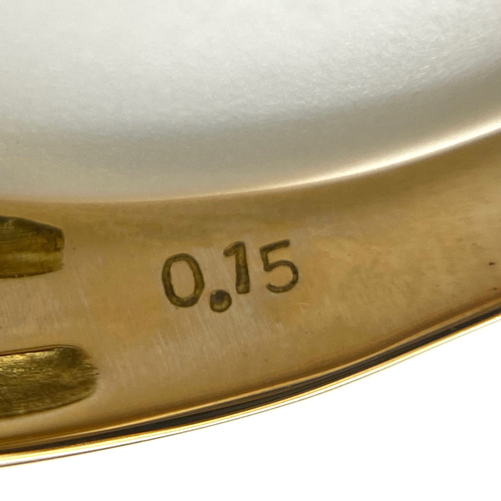 ダイヤモンド デザインリング YG イエローゴールド 指輪 リング 13.5号 K18 ダイヤモンド レディース 【中古】nbjwl
